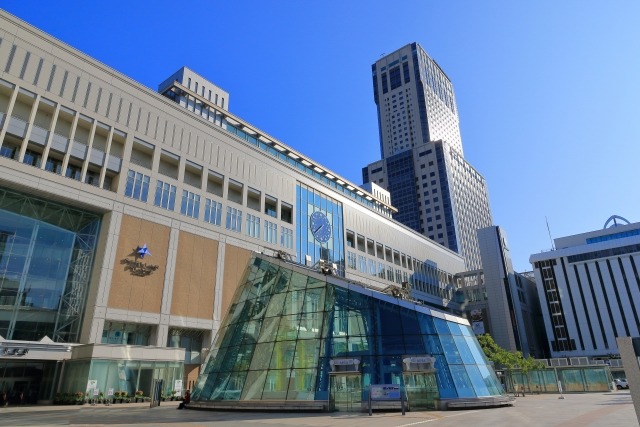 北海道 札幌駅の風景